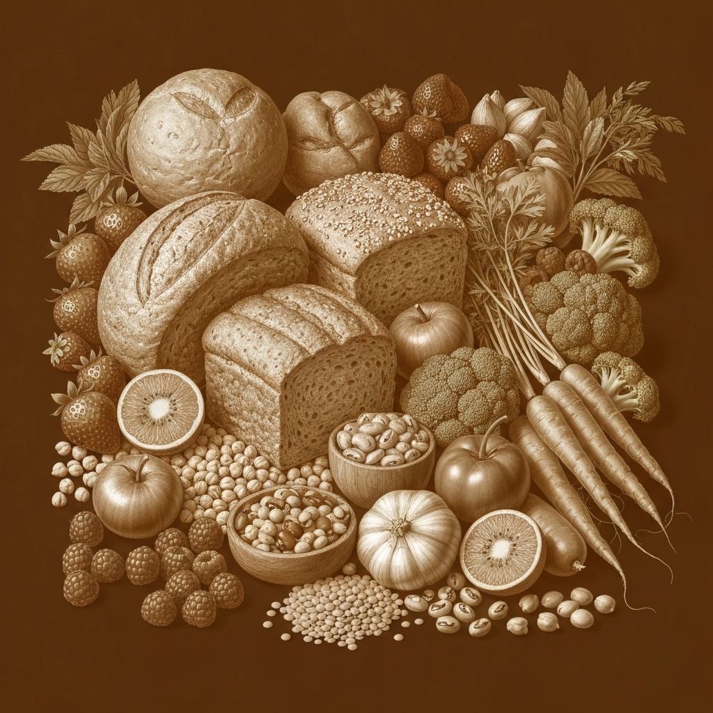 Aliments riches en fibres alimentaires